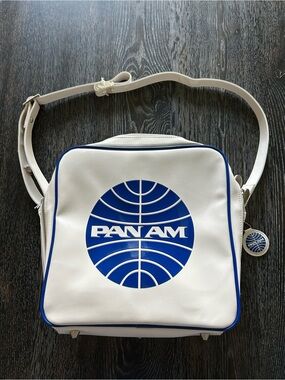 PAN AM Innovator Bag Originals Certified Vintage Style White NWT with Flaws
